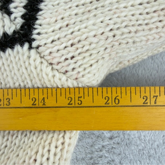 VTG Ark Imports Men's Size XXL 100% New Zealand Wool Cowichan Maple Leaf Jacket - Picture 14 of 16